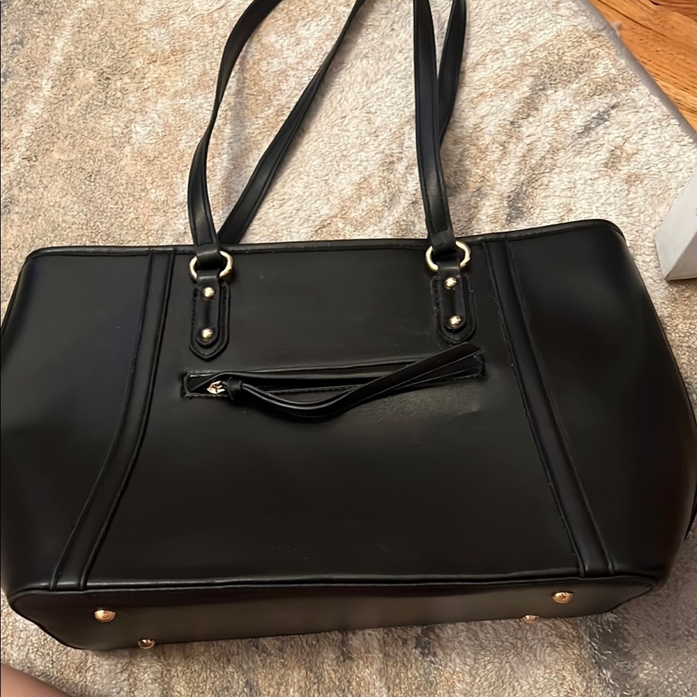 Elegant Black Women's Tote Bag